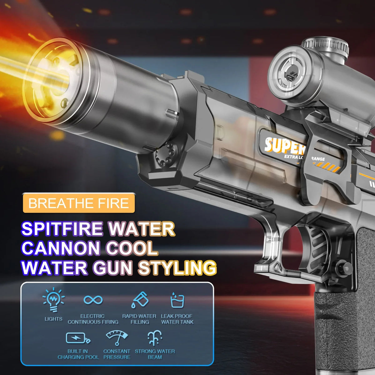 Fun Burst Electric Water Blaster
