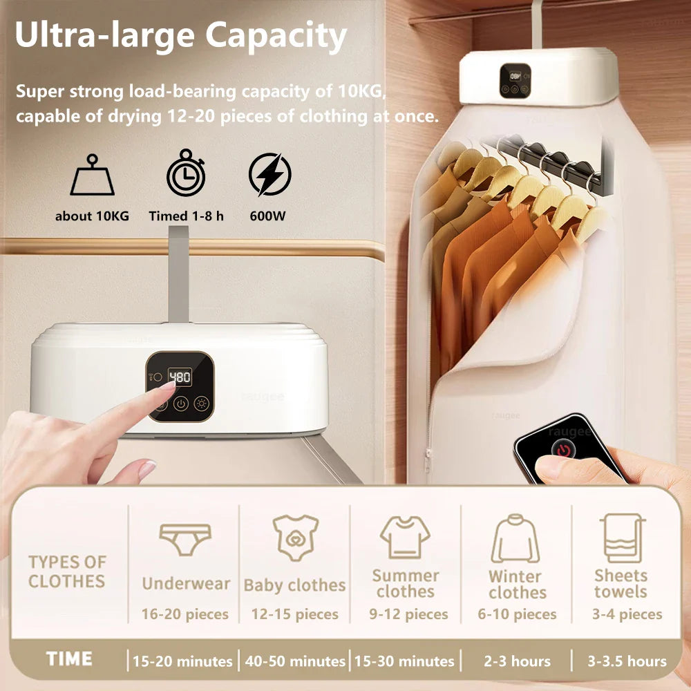 Quick-Dry Clothes Dryer